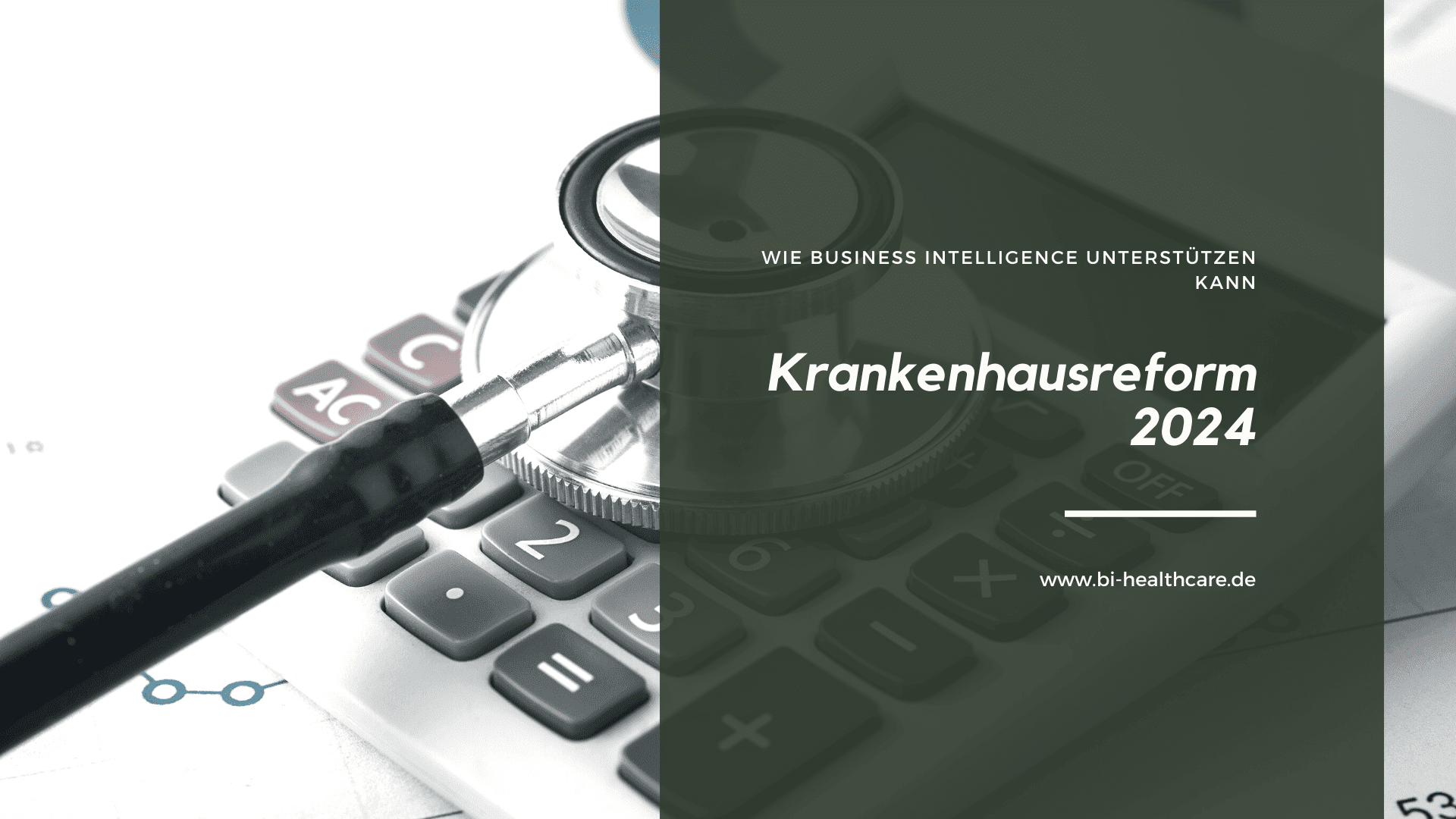 Krankenhausreform 2024 Business Intelligence