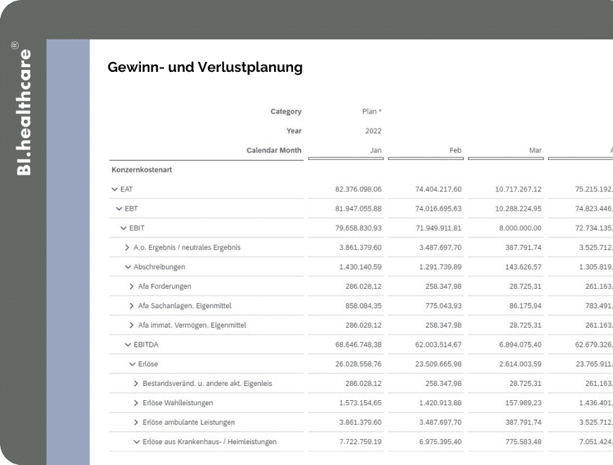 GuV Planung SAP SAC