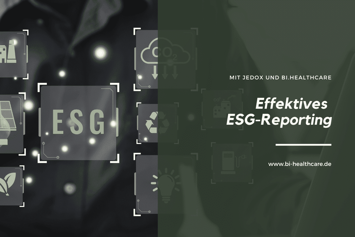 Effektives ESG-Reporting für Gesundheitseinrichtungen und Krankenhäuser mit Jedox